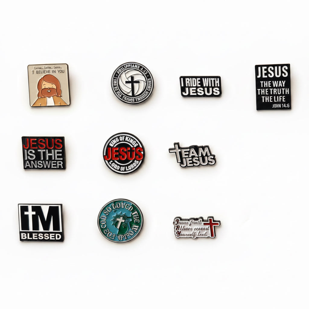 The Holy Pins (pack of 10)