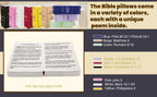 The Holy Bible Pillow Plush - Book Shape, Openable, Cozy