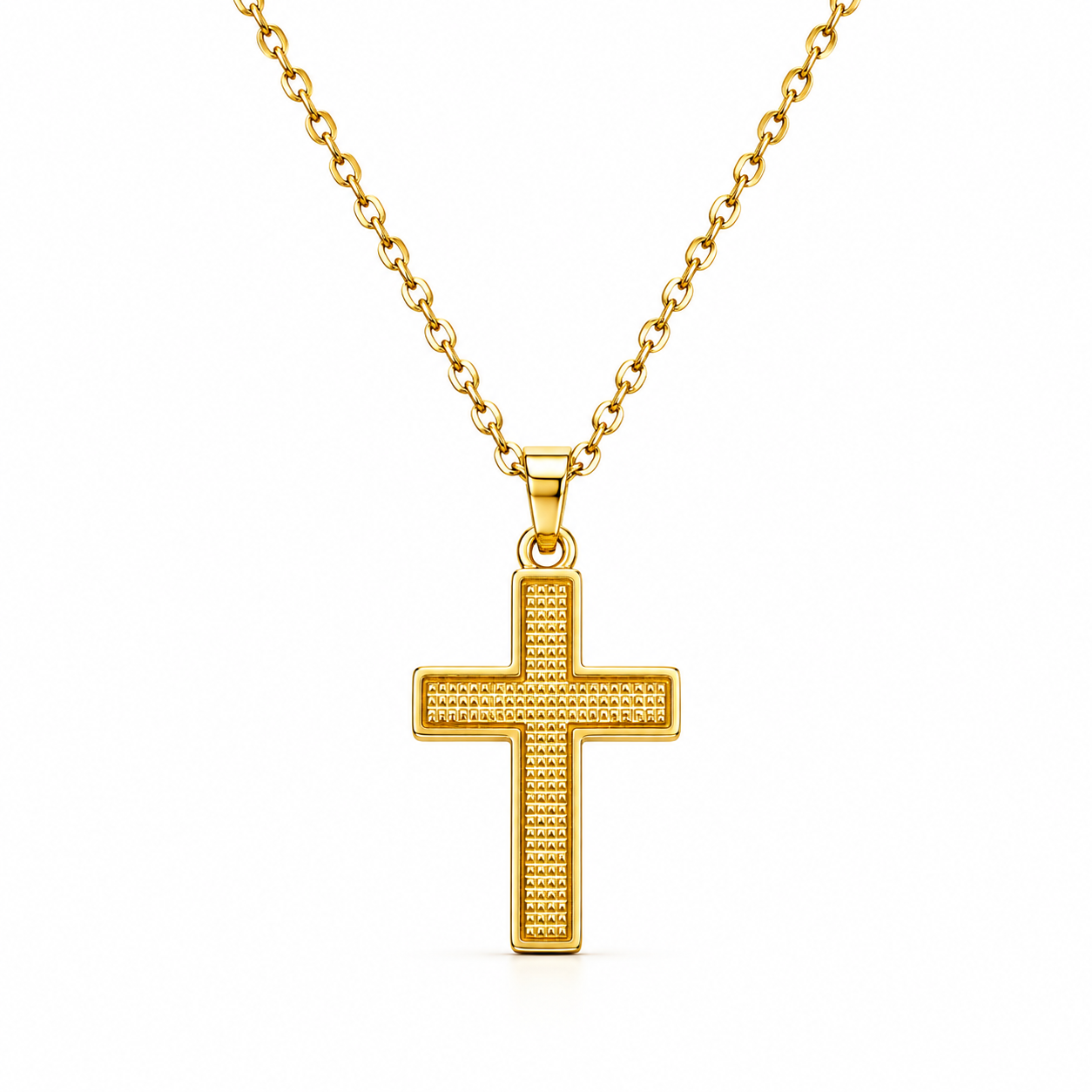 The Holy Cross Gold Necklace