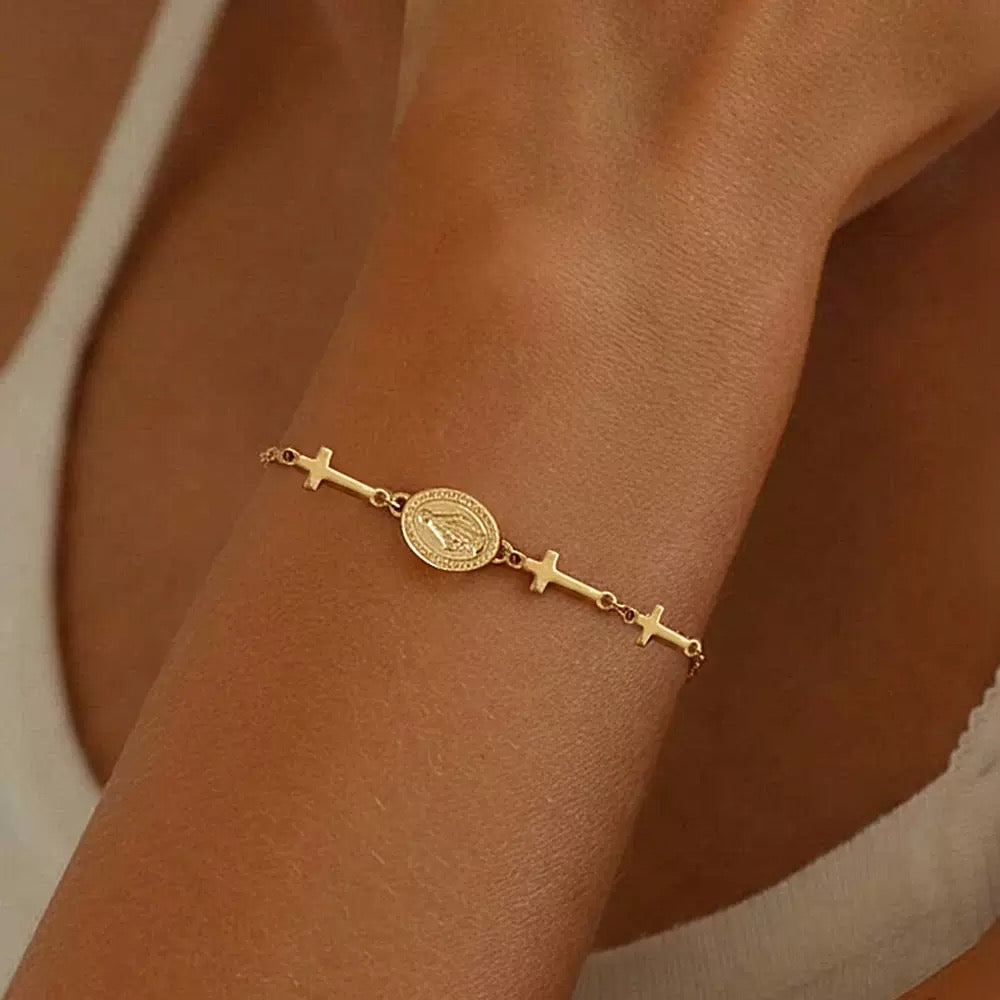 The Holy Grace Cross Bracelet