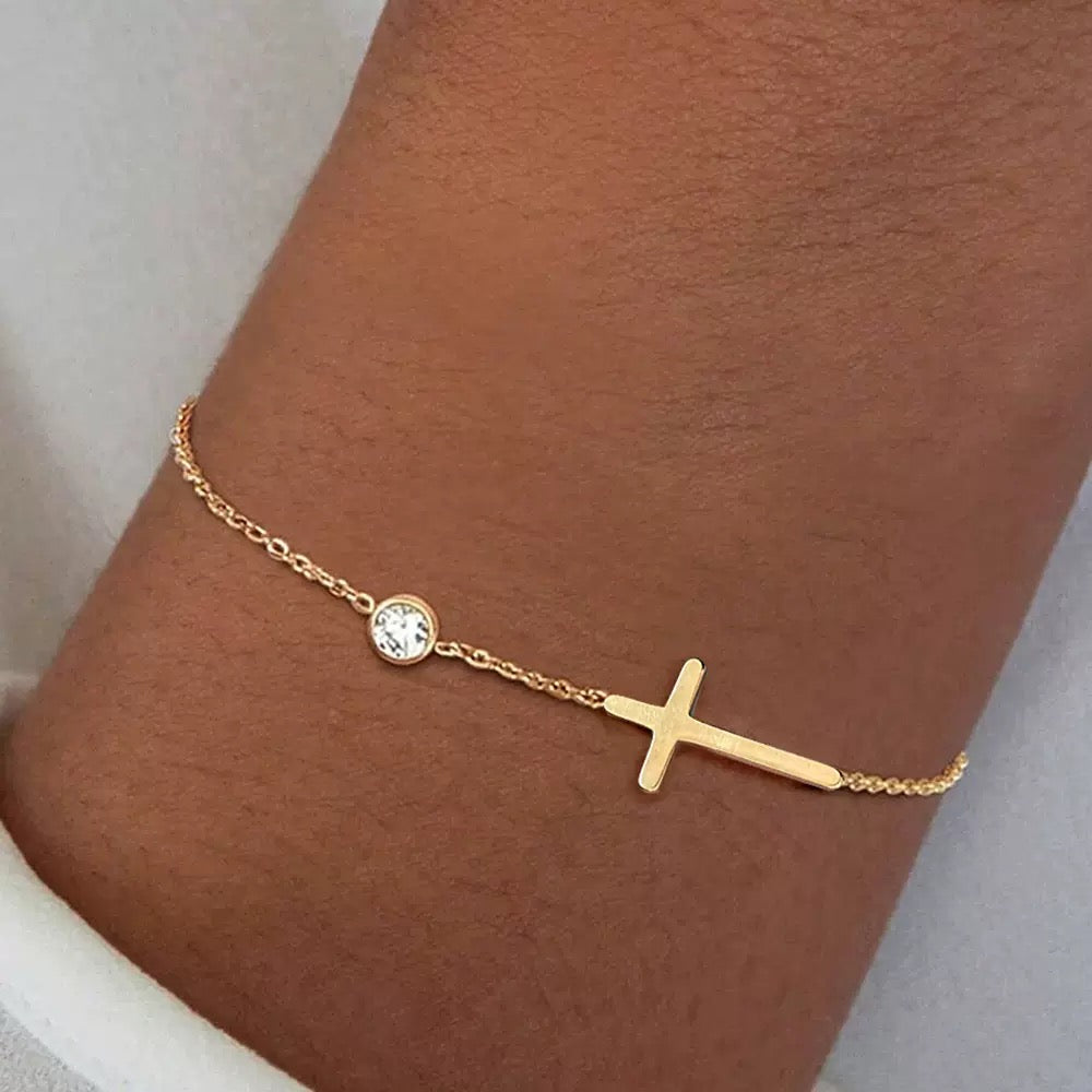 The Holy Cross & Grace Bracelet