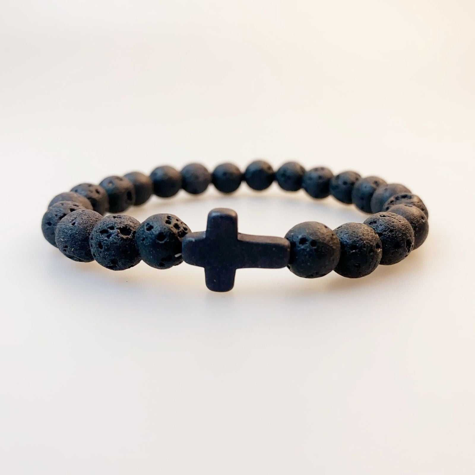Cross Beaded Faith Bracelet