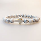 Cross Beaded Faith Bracelet